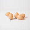 Erzi Wooden Eggs | Brown | Conscious Craft